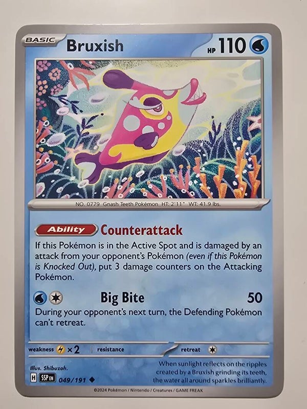 BRUXISH (SURGING SPARKS 049/191) (TRADING CARD)