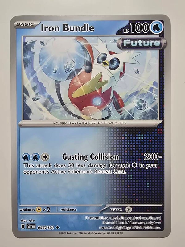 IRON BUNDLE (SURGING SPARKS 055/191) (TRADING CARD)