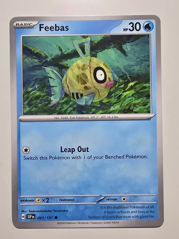FEEBAS (SURGING SPARKS 041/191) (TRADING CARD)