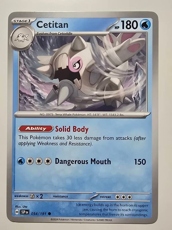 CETITAN (SURGING SPARKS 054/191) (TRADING CARD)