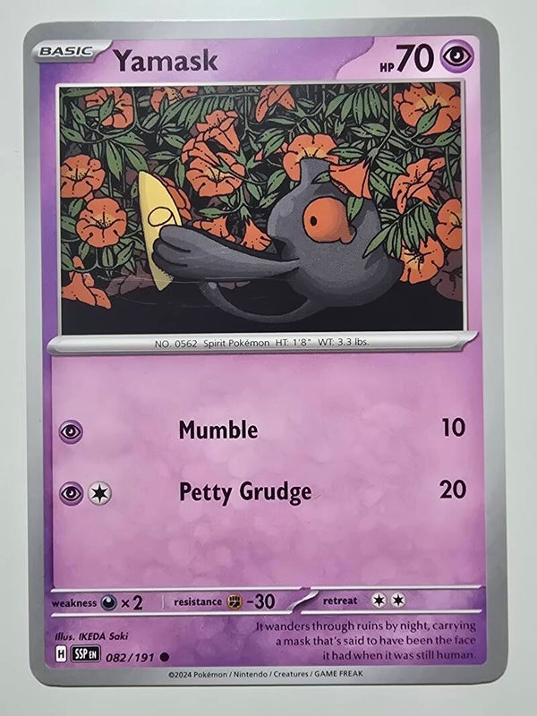 YAMASK (SURGING SPARKS 082/191) (TRADING CARD)