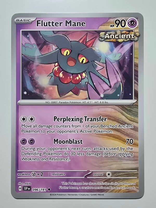 FLUTTER MANE (SURGING SPARKS 096/191) (TRADING CARD)
