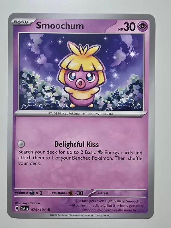 SMOOCHUM (SURGING SPARKS 075/191) (TRADING CARD)