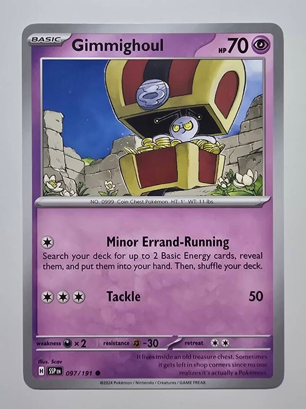 GIMMIGHOUL (SURGING SPARKS 097/191) (TRADING CARD)