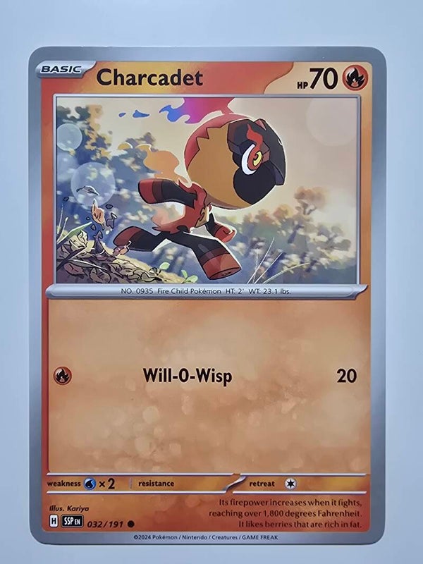 CHARCADET (SURGING SPARKS 032/191) (TRADING CARD)