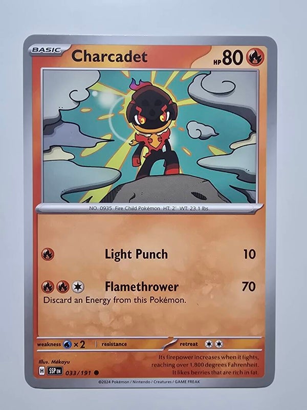 CHARCADET (SURGING SPARKS 033/191) (TRADING CARD)