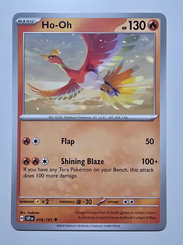 HO-OH (SURGING SPARKS 019/191) (TRADING CARD)