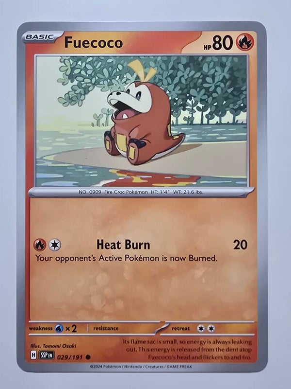 FUECOCO (SURGING SPARKS 029/191) (TRADING CARD)