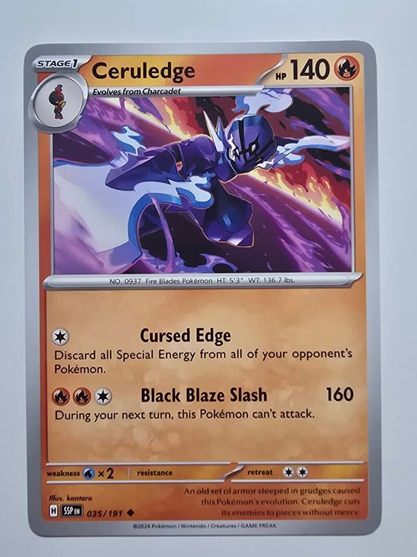 CERULEDGE (SURGING SPARKS 035/191) (TRADING CARD)