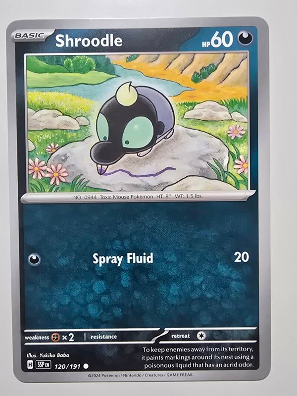 SHROODLE (SURGING SPARKS 120/191) (TRADING CARD)