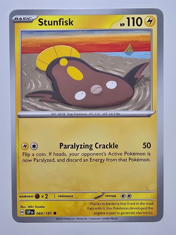 STUNFISK (SURGING SPARKS 064/191) (TRADING CARD)