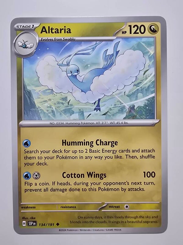 ALTARIA (SURGING SPARKS 134/191) (TRADING CARD)