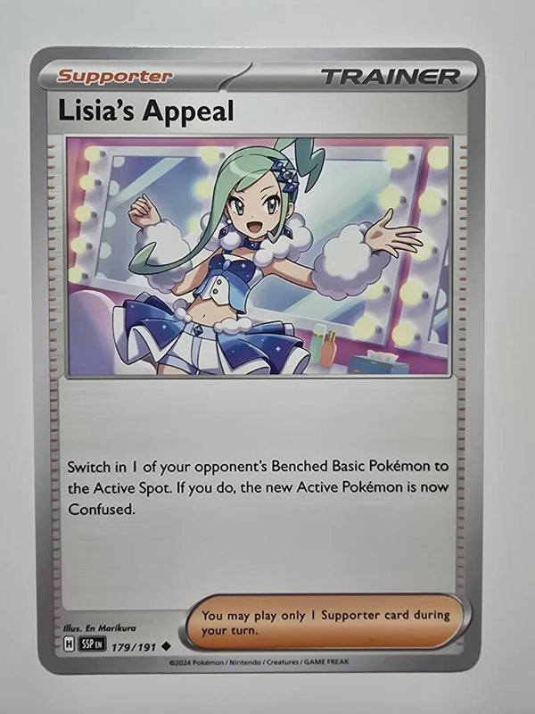 LISIA'S APPEAL (SURGING SPARKS 179/191) (TRADING CARD)