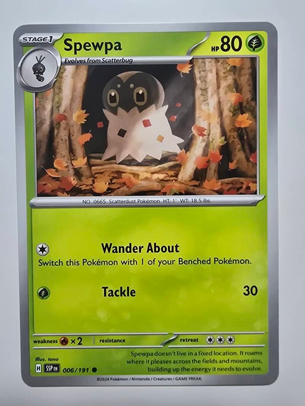SPEWPA (SURGING SPARKS 006/191) (TRADING CARD)
