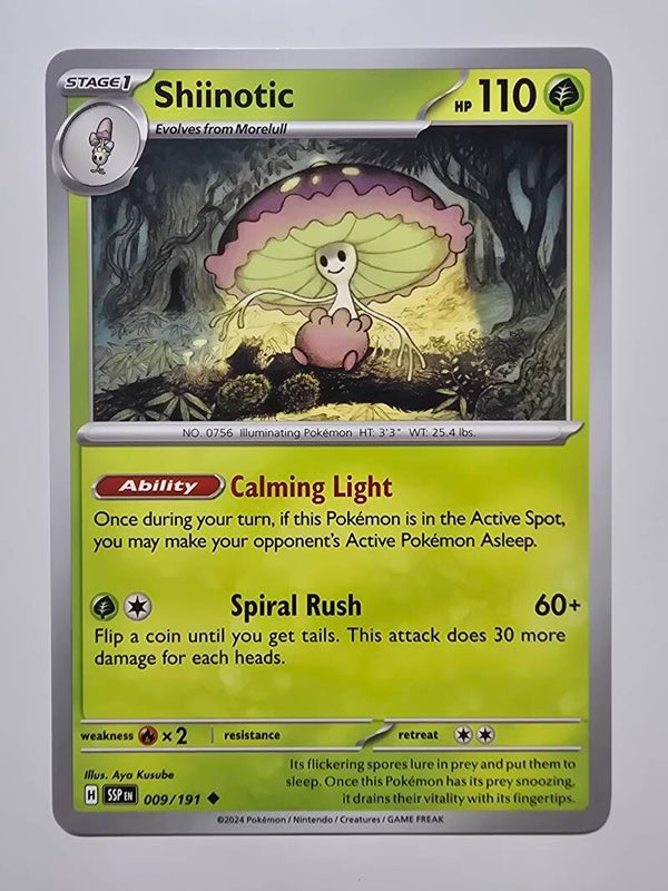 SHIINOTIC (SURGING SPARKS 009/191) (TRADING CARD)