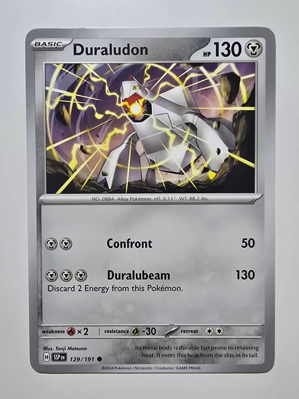 DURALUDON (SURGING SPARKS 129/191) (TRADING CARD)