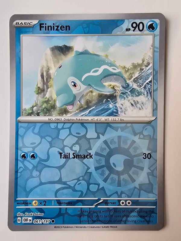 FINIZEN (OBSIDIAN FLAMES 061/197) (REVERSE HOLO) (TRADING CARD)