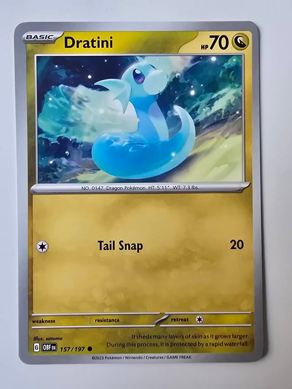 DRATINI (OBSIDIAN FLAMES 157/197) (POKÉMON) (TRADING CARD)