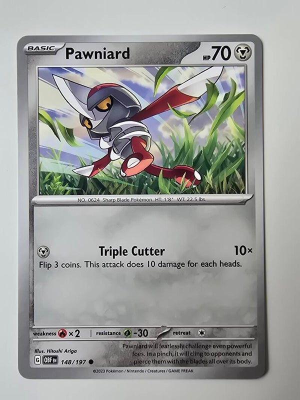 PAWNIARD (OBSIDIAN FLAMES 148/197) (POKÉMON) (TRADING CARD)