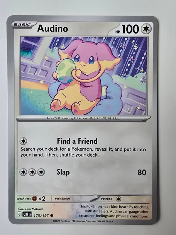 AUDINO (OBSIDIAN FLAMES 173/197) (POKÉMON) (TRADING CARD)