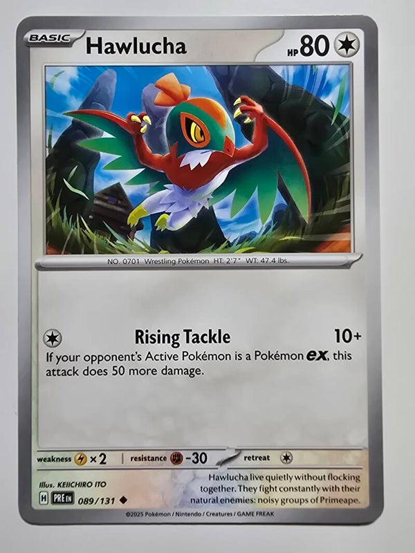 HAWLUCHA (PRISMATIC EVOLUTIONS 089/131) (POKÉMON) (TRADING CARD)