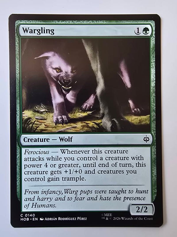 WARGLING (HOB) (C 0140) (MTG) (TRADING CARD)