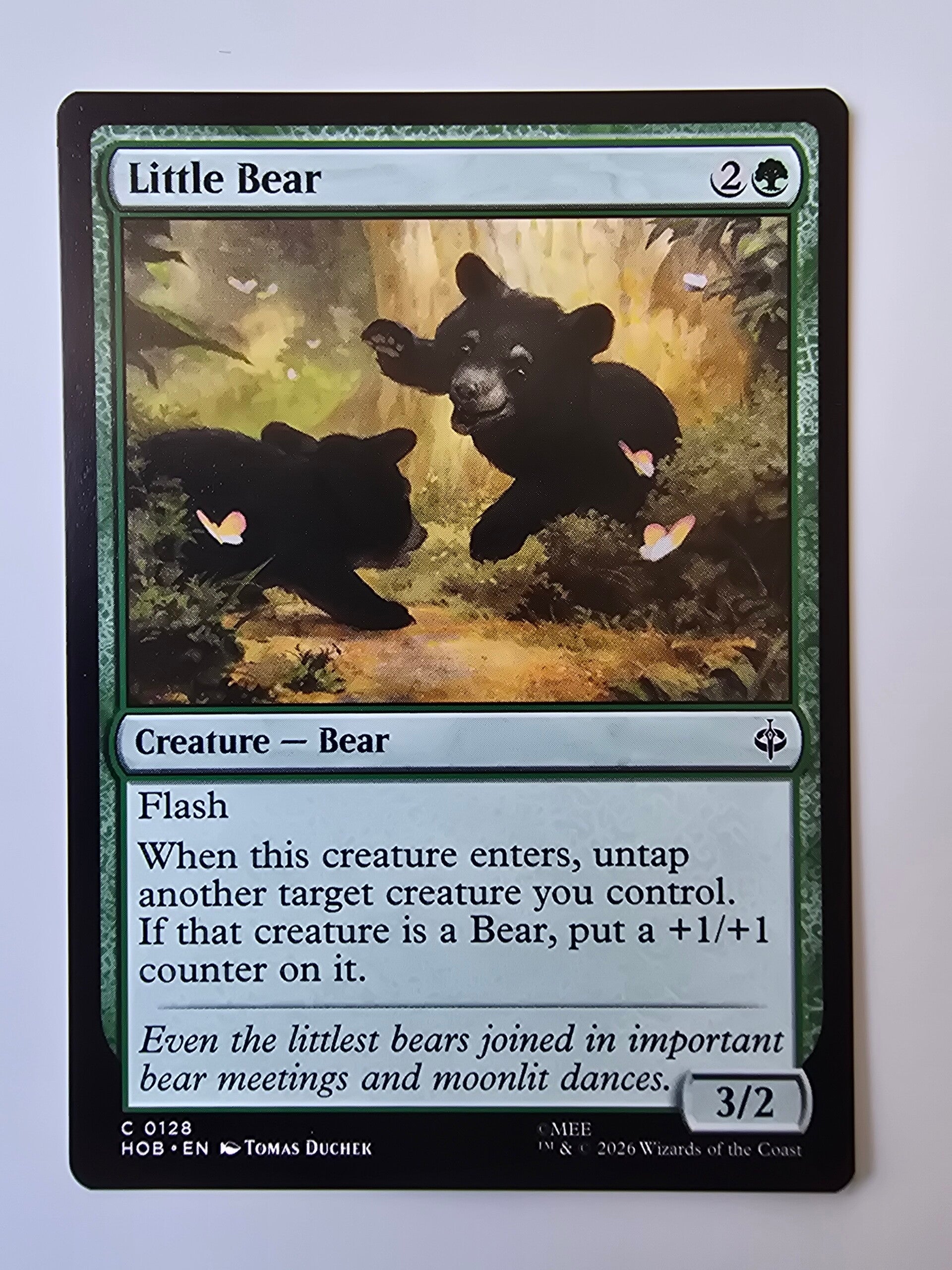 LITTLE BEAR (HOB) (C 0128) (MTG) (TRADING CARD)