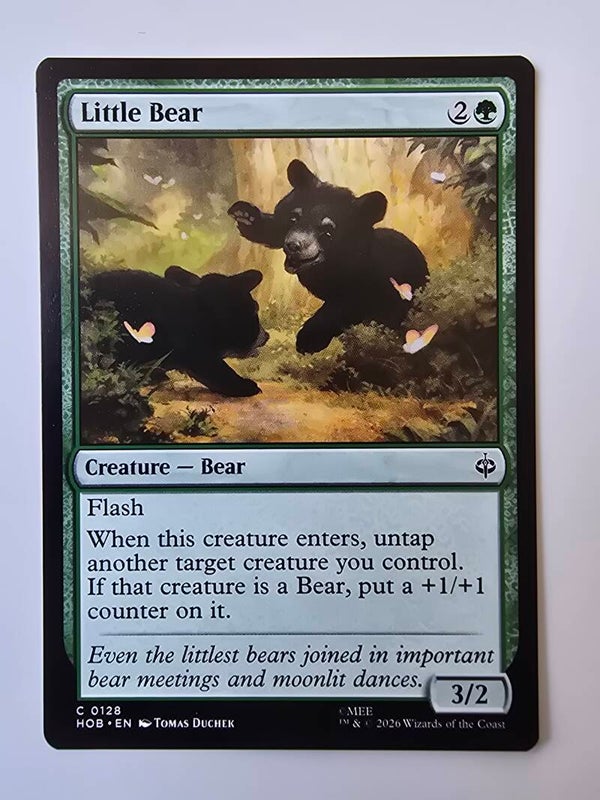 LITTLE BEAR (HOB) (C 0128) (MTG) (TRADING CARD)