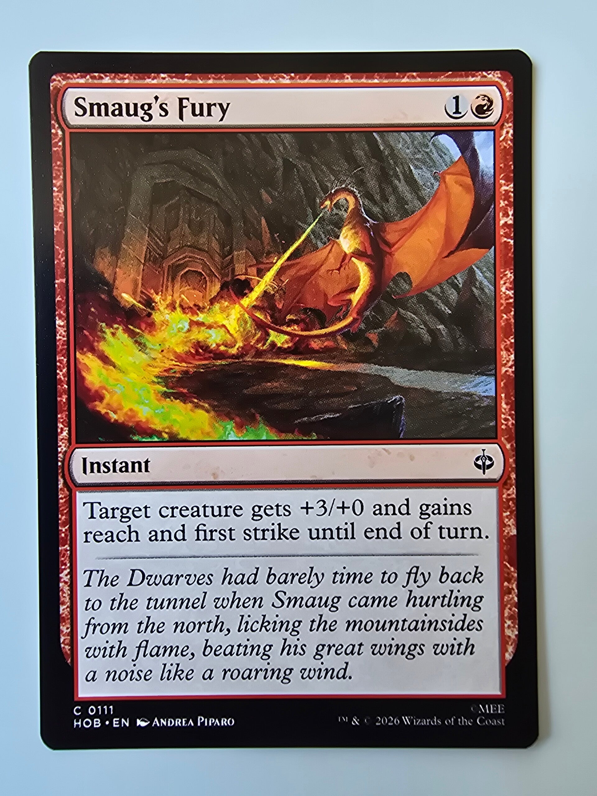 SMAUG'S FURY (HOB) (C 0111) (MTG) (TRADING CARD)