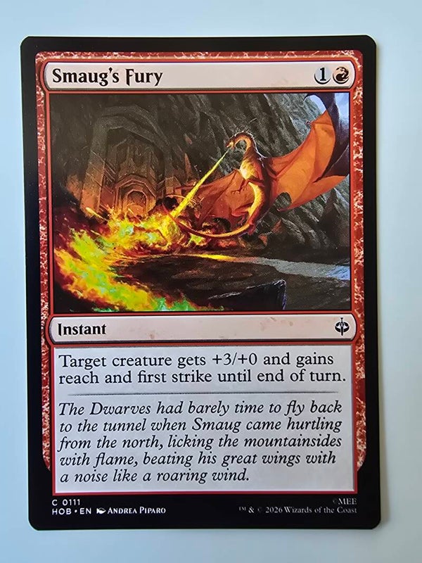 SMAUG'S FURY (HOB) (C 0111) (MTG) (TRADING CARD)
