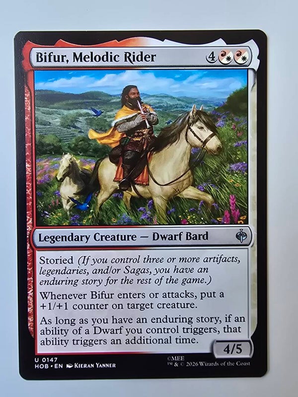 BIFUR, MELODIC RIDER (HOB) (U 0147) (MTG) (TRADING CARD)