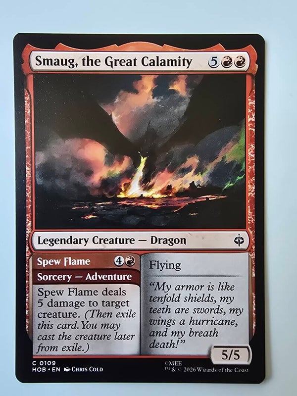 SMAUG, THE GREAT CALAMITY (HOB) (C 0109) (MTG) (TRADING CARD)