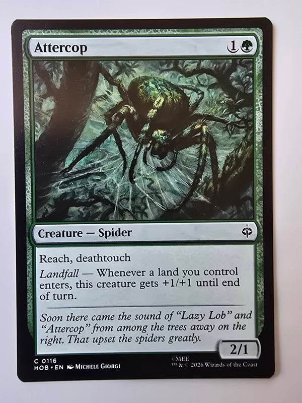 ATTERCOP (HOB) (C 0116) (MTG) (TRADING CARD)