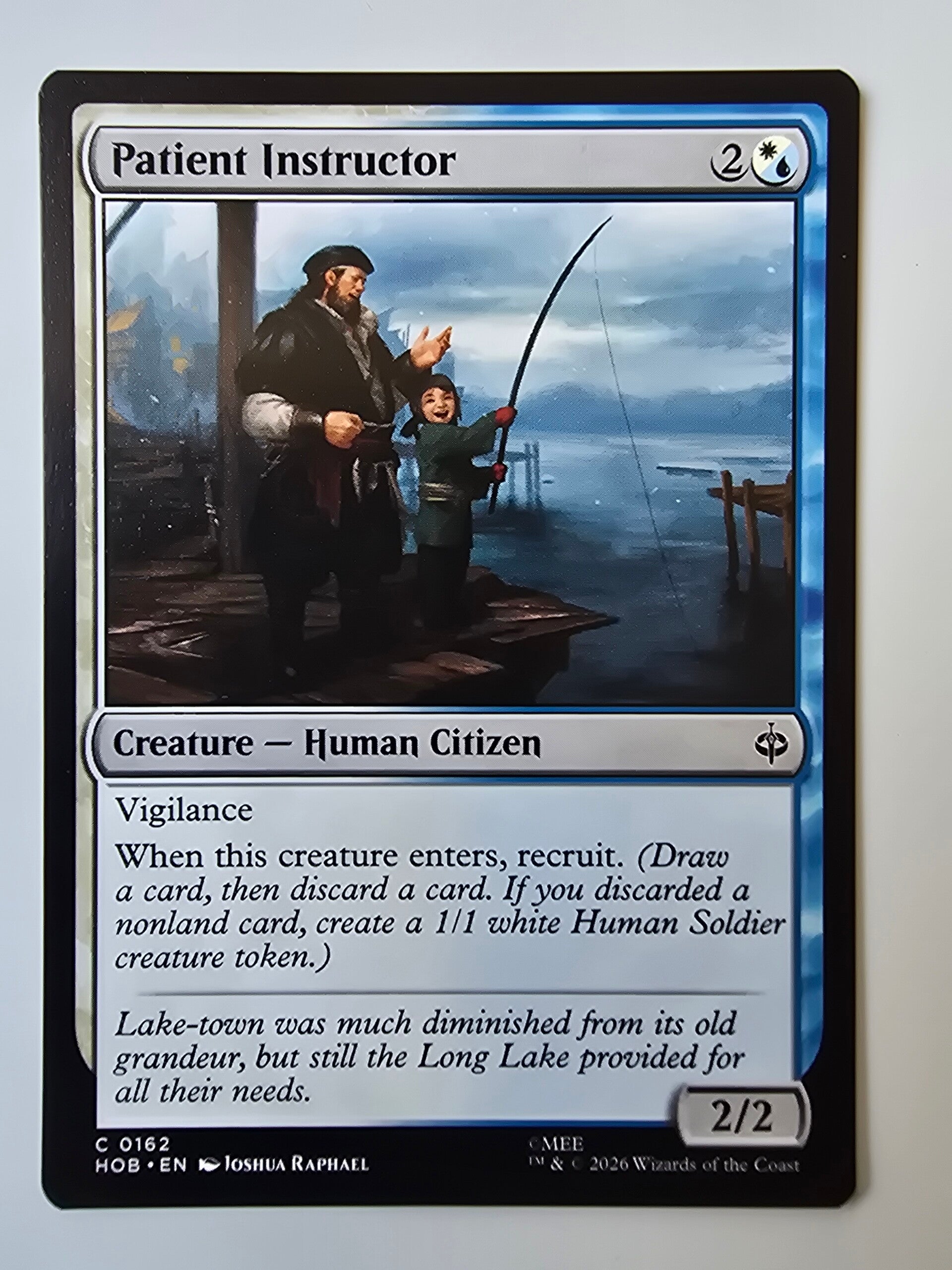 PATIENT INSTRUCTOR (HOB) (C 0162) (MTG) (TRADING CARD)