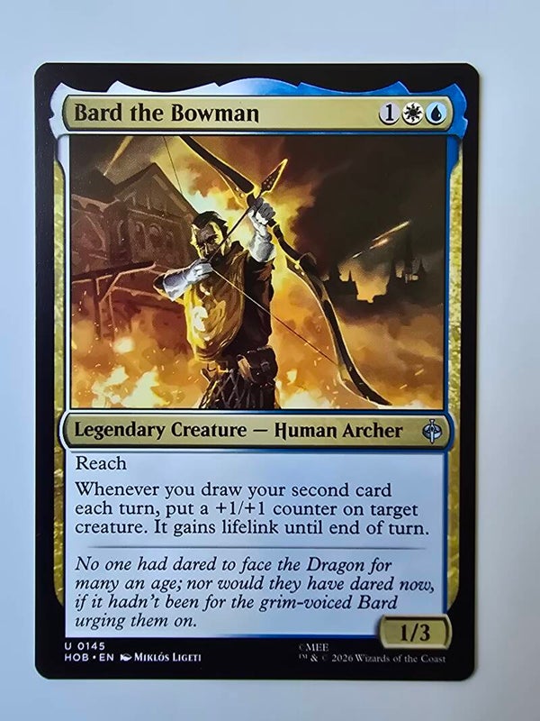 BARD THE BOWMAN (HOB) (U 0145) (MTG) (TRADING CARD)