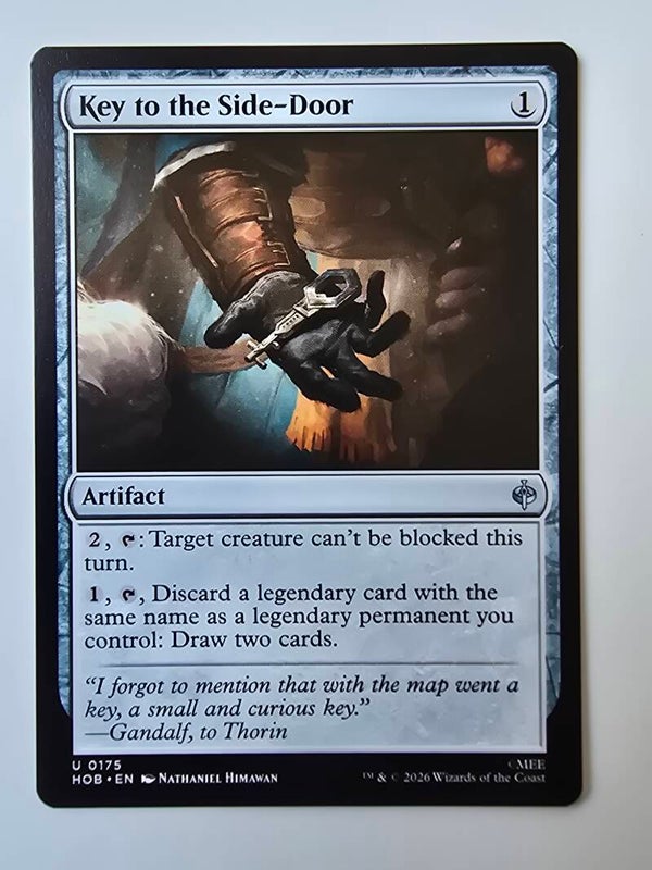 KEY TO THE SIDE-DOOR (HOB) (U 0175) (MTG) (TRADING CARD)