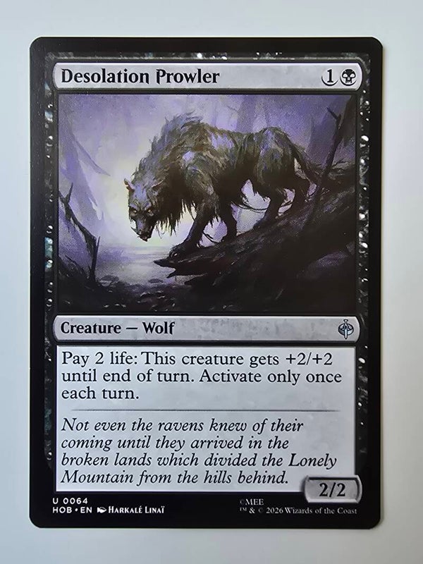 DESOLATION PROWLER (HOB) (U 0064) (MTG) (TRADING CARD)