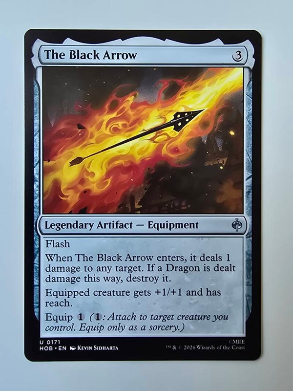 THE BLACK ARROW (HOB) (U 0171) (MTG) (TRADING CARD)