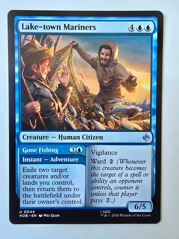LAKE-TOWN MARINERS (HOB) (U 0044) (MTG) (TRADING CARD)