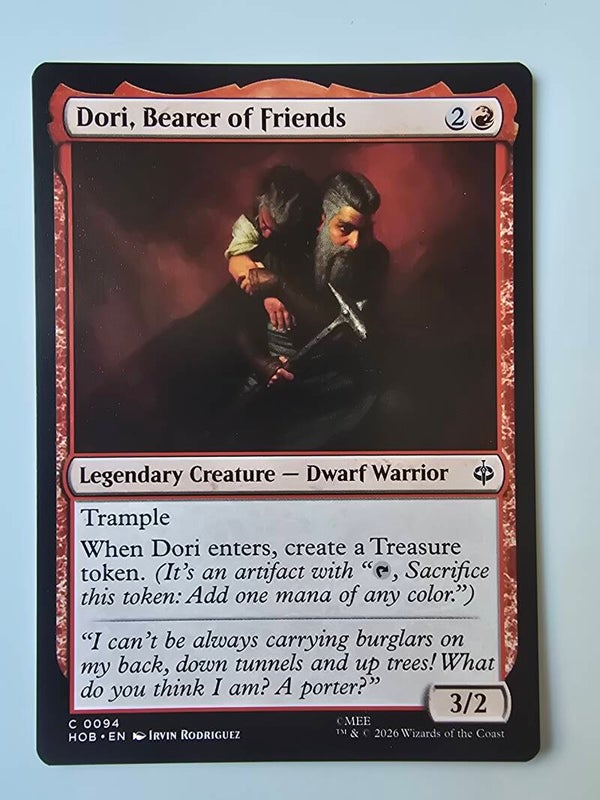 DORI, BEARER OF FRIENDS (HOB) (C 0094) (MTG) (TRADING CARD)