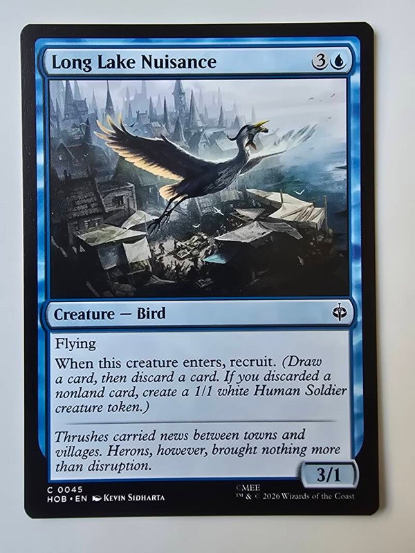 LONG LAKE NUISANCE (HOB) (C 0045) (MTG) (TRADING CARD)