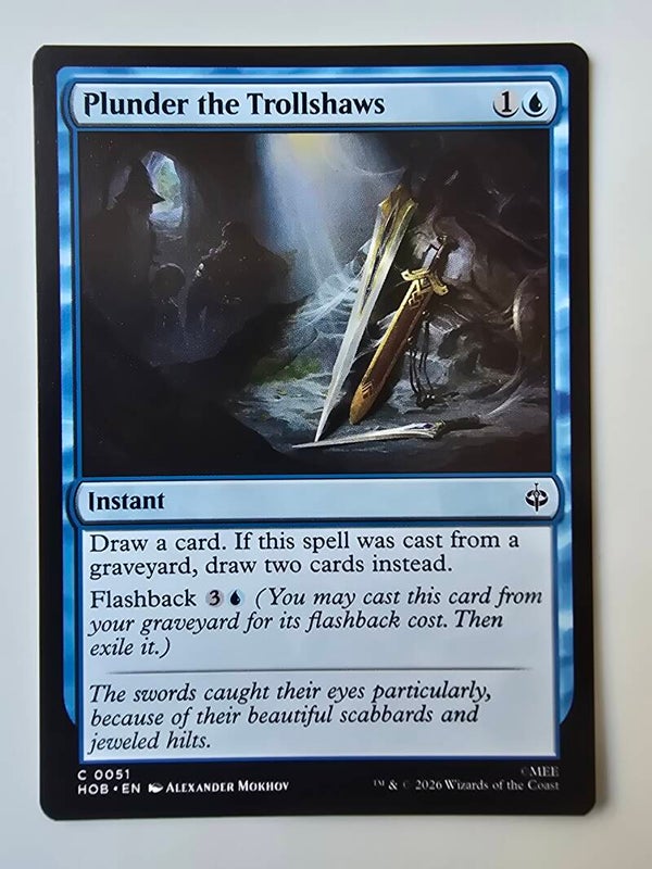 PLUNDER THE TROLLSHAWS (HOB) (C 0051) (MTG) (TRADING CARD)
