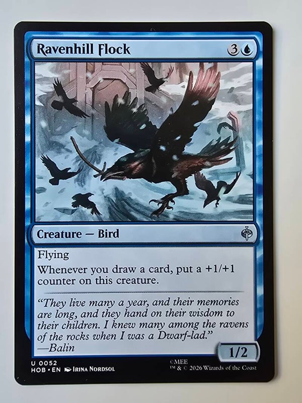RAVENHILL FLOCK (HOB) (U 0052) (MTG) (TRADING CARD)