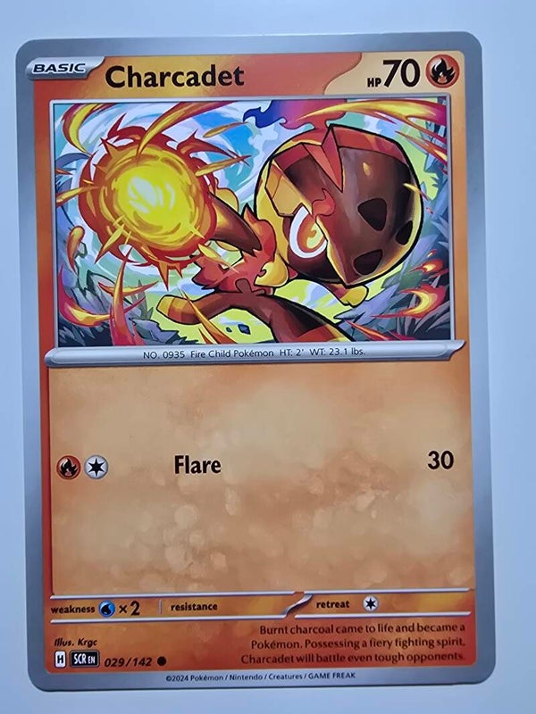 CHARCADET (STELLAR CROWN 029/142) (POKÉMON) (TRADING CARD)