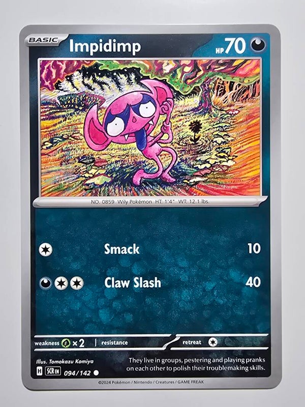 IMPIDIMP (STELLAR CROWN 094/142) (POKÉMON) (TRADING CARD)