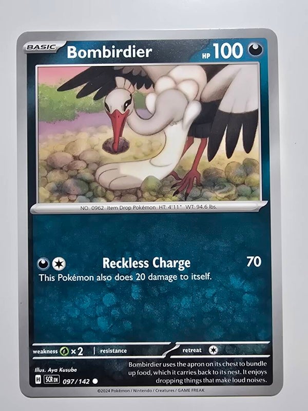 BOMBIRDIER (STELLAR CROWN 097/142) (POKÉMON) (TRADING CARD)