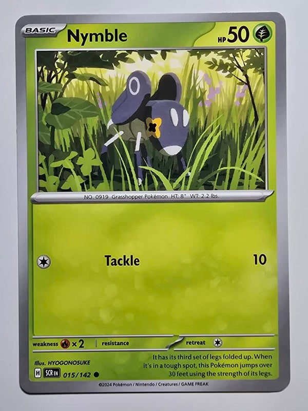 NYMBLE (STELLAR CROWN 015/142) (POKÉMON) (TRADING CARD)