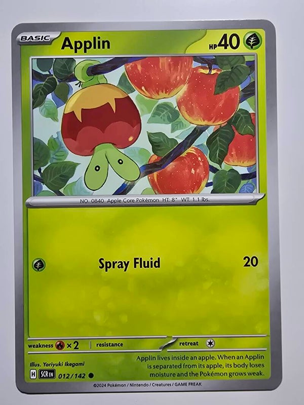 APPLIN (STELLAR CROWN 012/142) (POKÉMON) (TRADING CARD)
