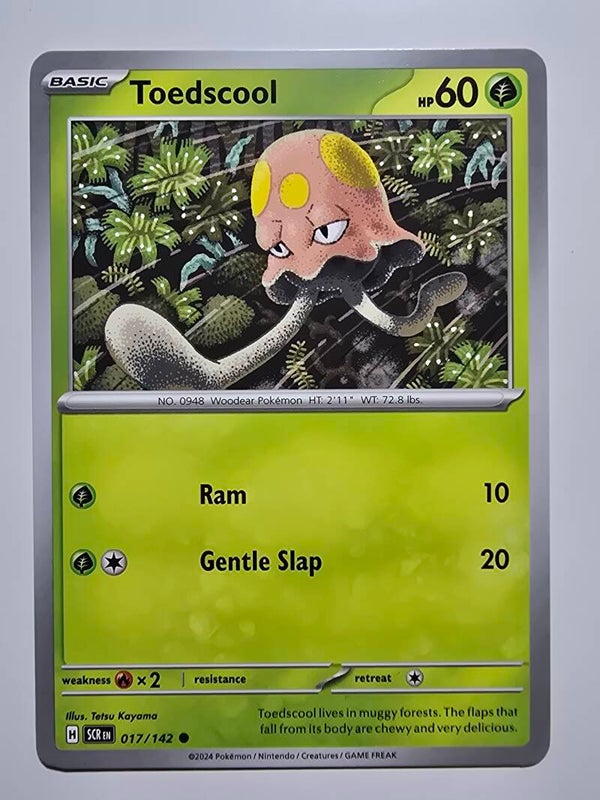 TOEDSCRUEL (STELLAR CROWN 017/142) (POKÉMON) (TRADING CARD)