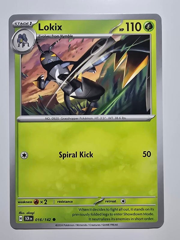 LOKIX (STELLAR CROWN 016/142) (POKÉMON) (TRADING CARD)